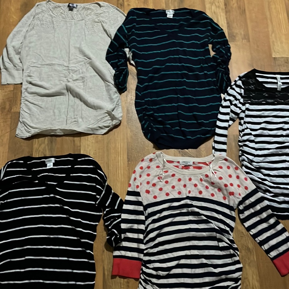 Bundle Of Maternity Sweaters - image 1